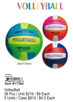 Volley Ball 36 Pcs.